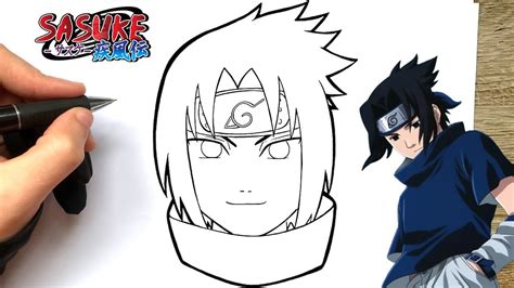 dessin de naruto et sasuke facile|Comment dessiner Sasuke